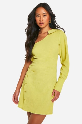 Robe asymétrique - Vert