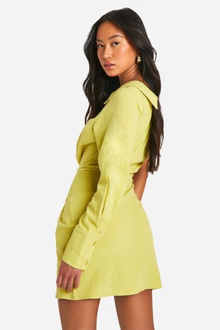 Robe asymétrique - Vert