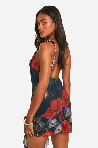 Robe asymétrique - Noir