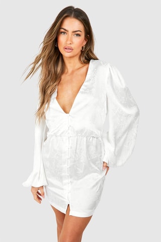 Robe chemise - Blanc