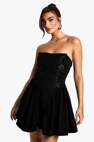 Robe bustier - Noir