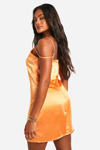 Robe droite - Orange