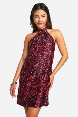 Robe droite - Fuchsia