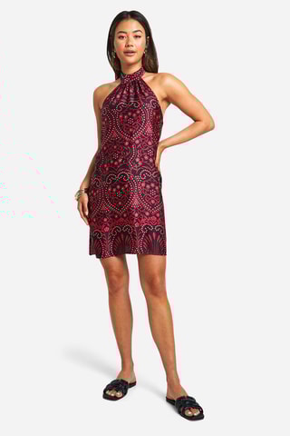 Robe droite - Fuchsia