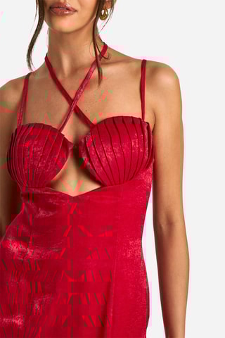 Robe longue - Rouge