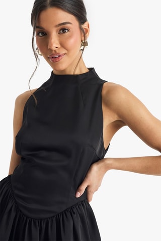 Abito a campana - Nero