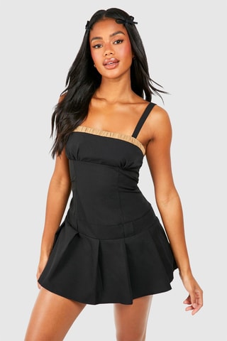 Abito a campana - Nero