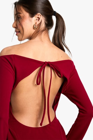 Robe patineuse - Bordeaux