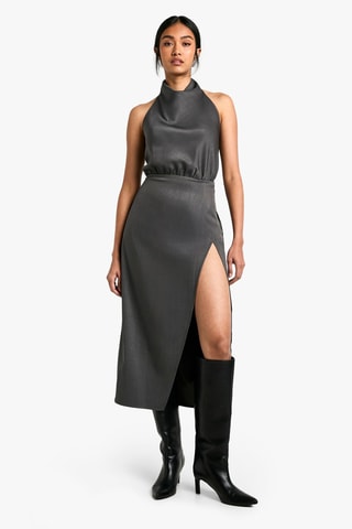 Abito midi - Antracite