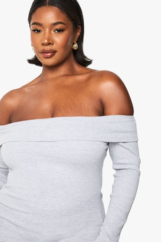 Robe pull - Gris clair