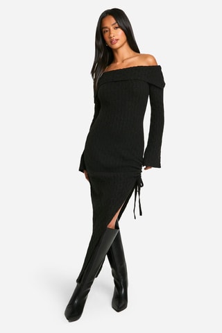 Robe fourreau - Noir