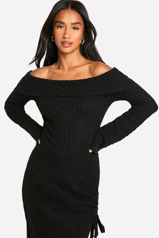 Robe fourreau - Noir