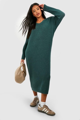 Robe pull - Vert bouteille