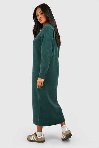 Robe pull - Vert bouteille