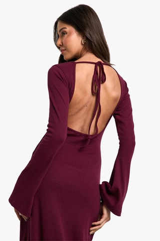Robe longue - Violet