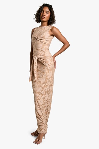 Robe longue - Camel