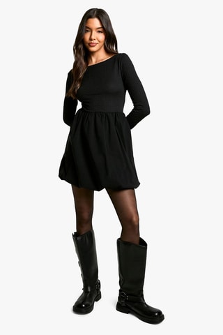 Abito a palloncino - Nero