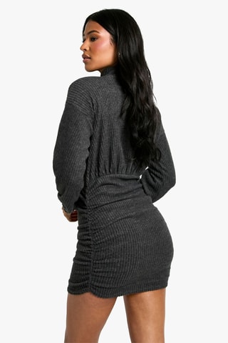 Robe pull - Gris foncé