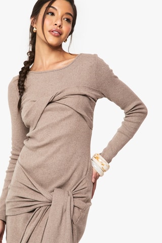 Robe pull - Taupe