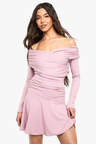 Robe patineuse - Mauve