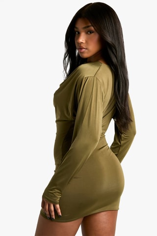 Robe fourreau - Vert