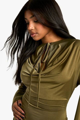 Robe fourreau - Vert