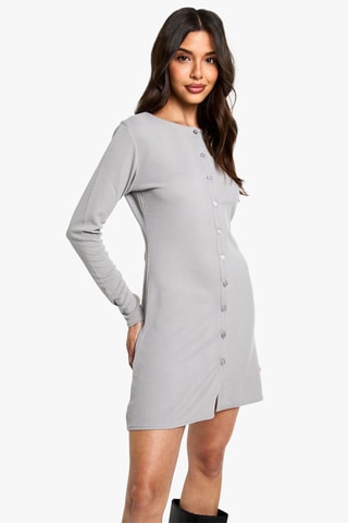 Robe trapèze - Gris