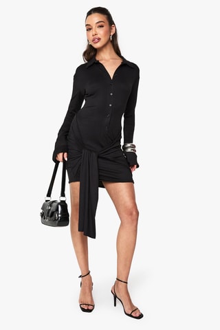 Robe fourreau - Noir