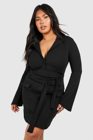 Robe chemise - Noir
