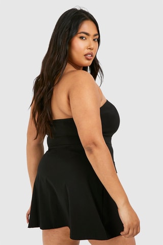 Abito bustier - Nero