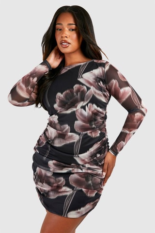 Robe droite - Violet