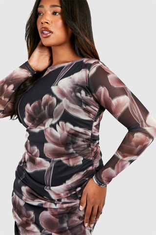 Robe droite - Violet