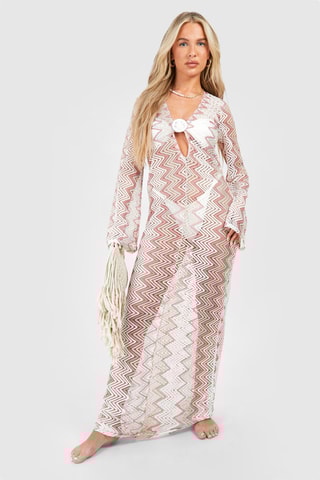 Robe de plage - Blanc