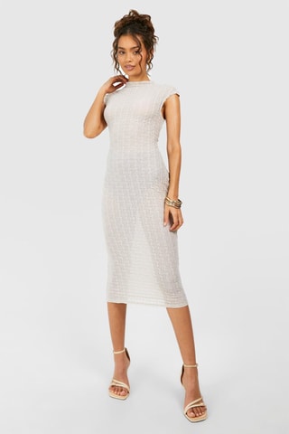 Robe fourreau - Ivoire