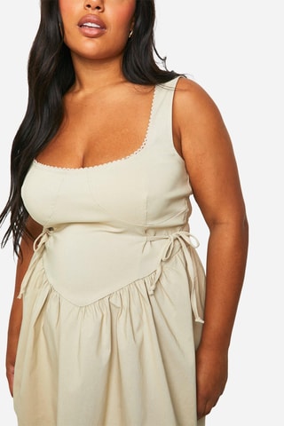 Robe patineuse - Beige clair