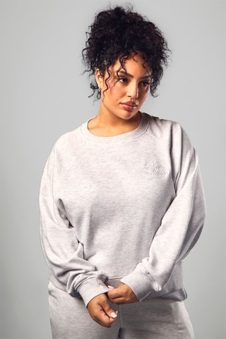 Sweat - Gris clair chiné