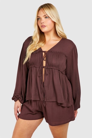 Short - Marron foncé