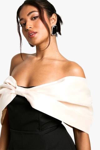 Combishort - Noir et écru