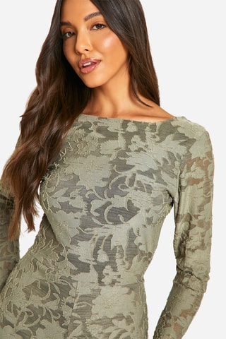 Combishort en dentelle - Vert