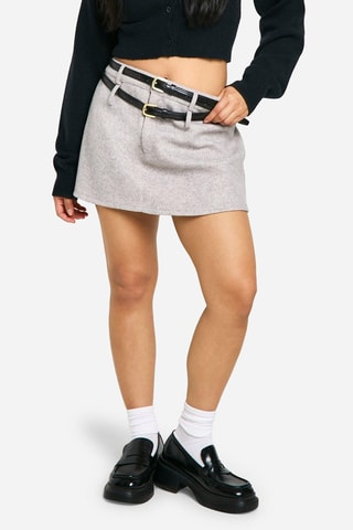 Minijupe - Gris chiné