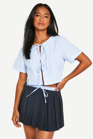 Jupe plissée - Noir