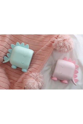 Despertador animado retroiluminado - Mon Petit Dino - Rosa