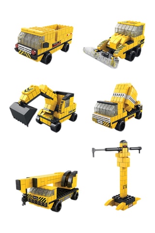 Gioco costruzioni TechKidz - 6 in 1 - 1000 mattoni