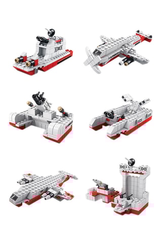 Gioco costruzioni TechKidz - 6 in 1 - 1000 mattoni