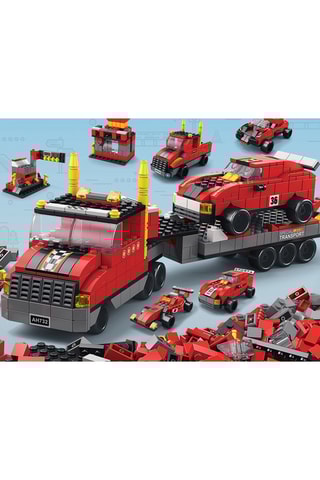 Gioco costruzioni TechKidz - 6 in 1 - 1000 mattoni