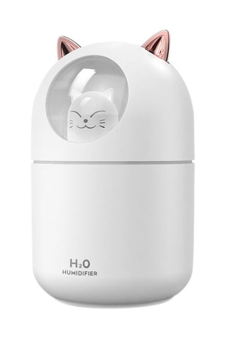 Humidificador con luz quitamiedos H2O - 300 ml - Blanco