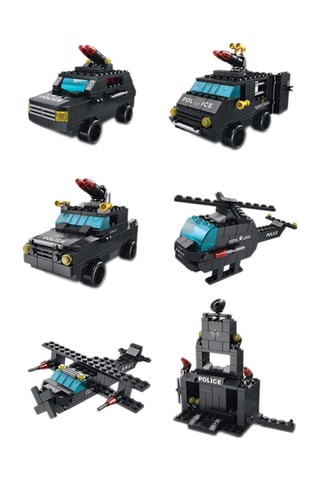 Gioco costruzioni TechKidz - 6 in 1 - 1000 mattoni