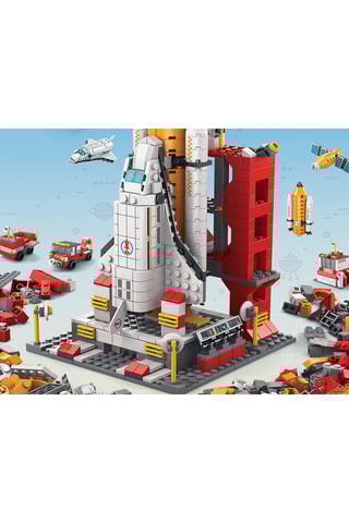 Gioco costruzioni TechKidz - 6 in 1 - 1000 mattoni