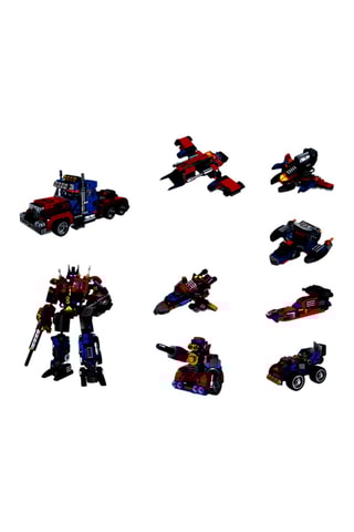 Gioco costruzioni TechKidz - 10 in 1 - 725 mattoni