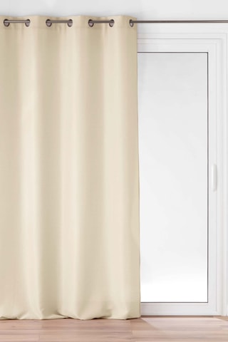 2 cortinas Soline - Crudo - 140 x 260 cm
